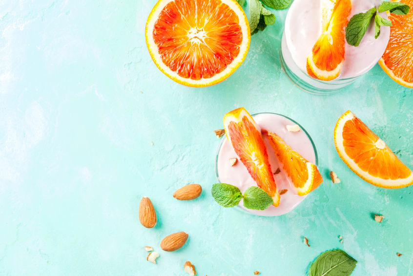 La glicemia dopo aver mangiato un’arancia e un pugno di mandorle